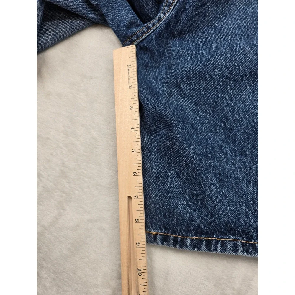Levi's Denim Shorts Mens 40‎ Blue Jean 100% Cotton Relaxed Fit 454 Jorts